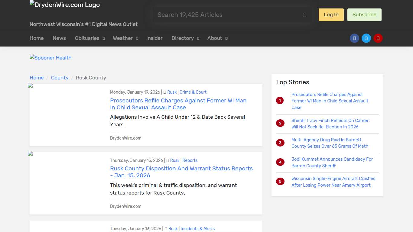 Rusk County | County | DrydenWire.com